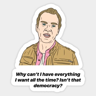 JEZ | DEMOCRACY Sticker